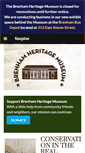 Mobile Screenshot of brenhamheritagemuseum.org